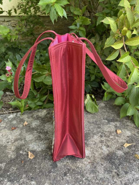 Upcycling Tasche aus Papier von Zeitungen und Illustrierten